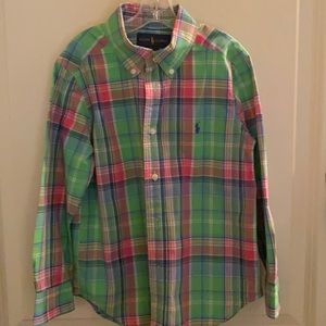 Ralph Lauren boys button down shirt